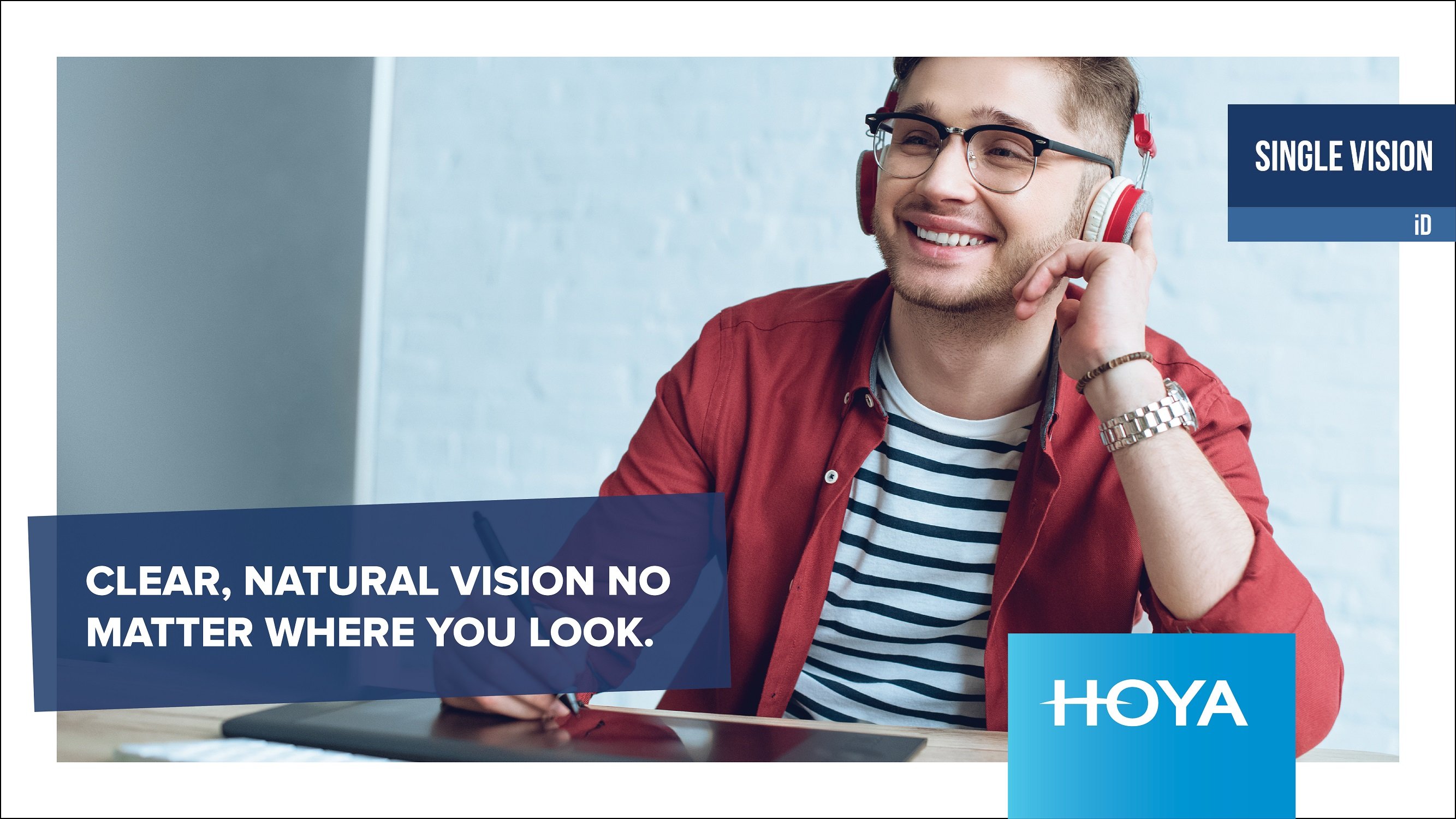 Hoya id single vision lens